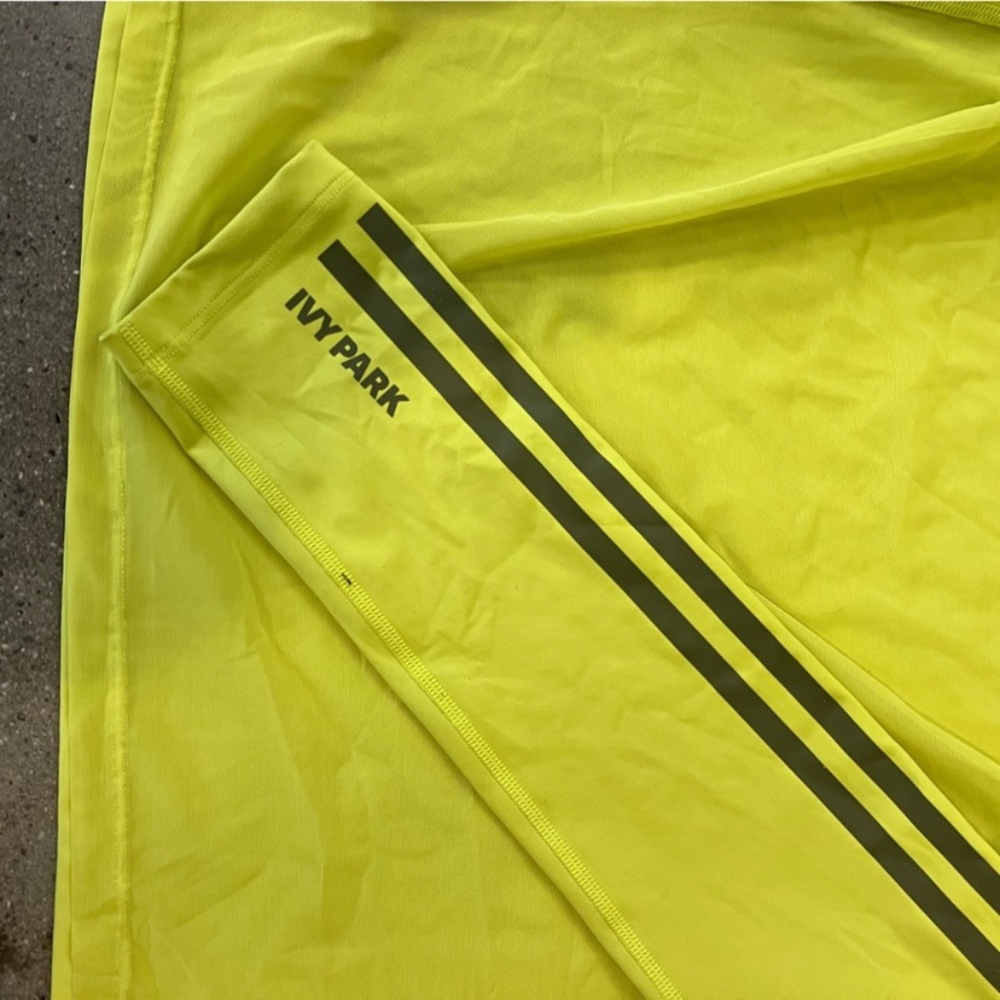 Adidas X Ivy Park Shirt Small Shock Slime Long Sleeve Beyoncé Peloton - Picture 7 of 15